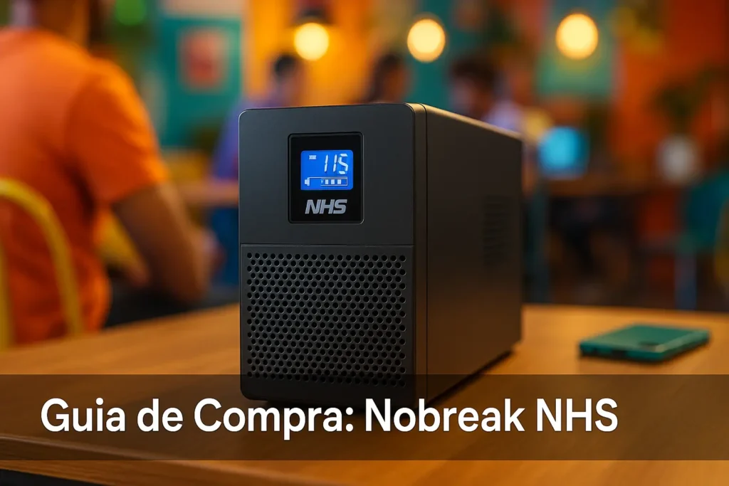 Promoção relâmpago: 5 nobreak NHS com proteção total