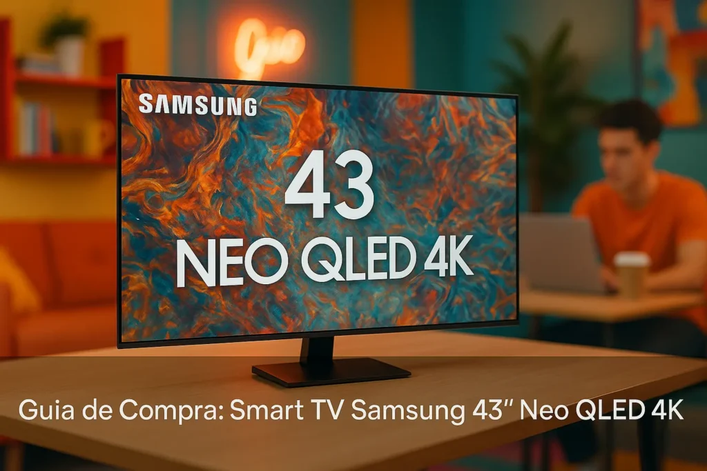 Smart TV Samsung 43 NEO QLED 4K: 5 Modelos com Imagem Avançada