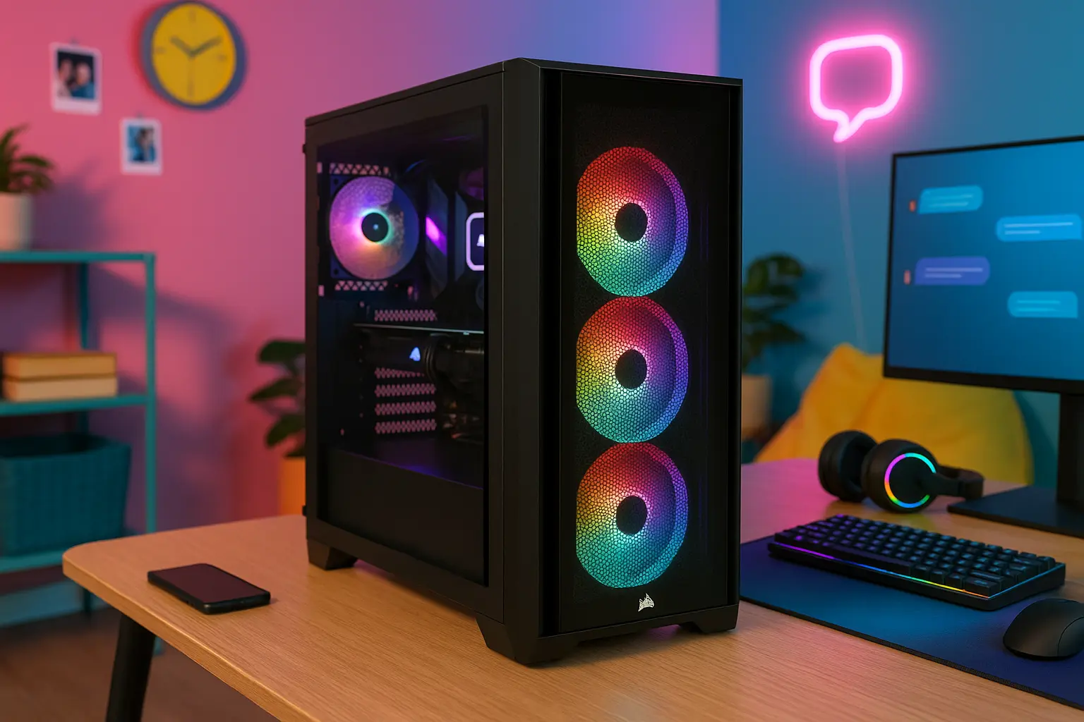 Desempenho turbinado: 6 Gabinete Gamer Corsair que lideram em 2025