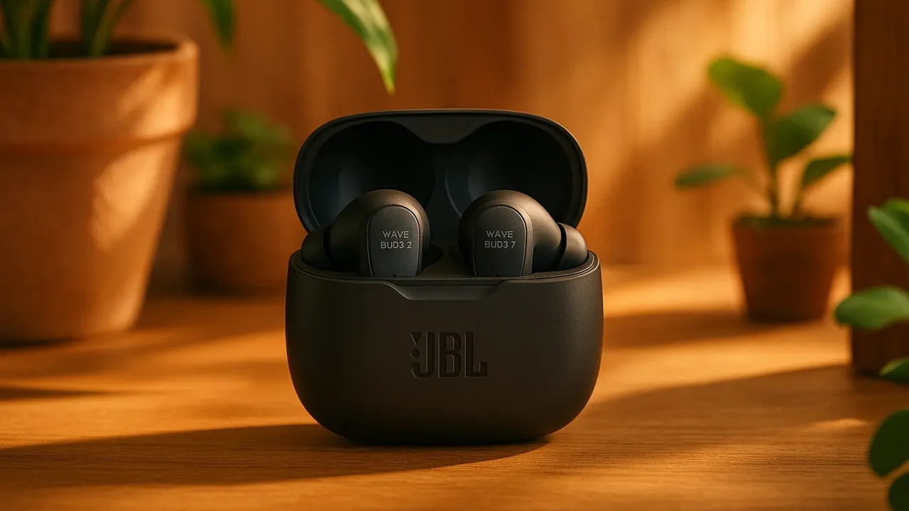 6 Melhores Fones de Ouvido Bluetooth Sem Fio Wave Buds 2 JBL Compactos e Eficientes