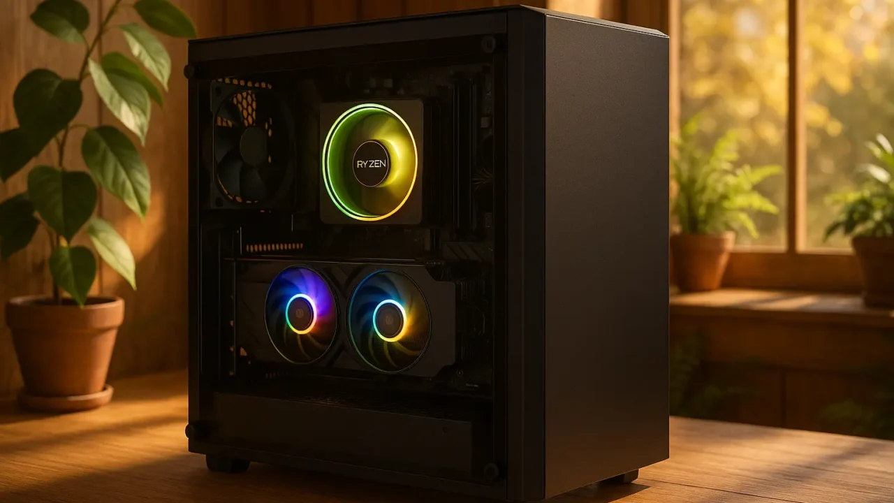 Fotografia noturna: 6 PC Gamer AMD Ryzen 7 5700G que brilham no escuro