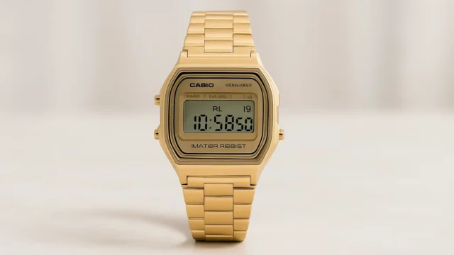 Descontos de até 10%: 6 Casio Relogio Dourado em oferta especial