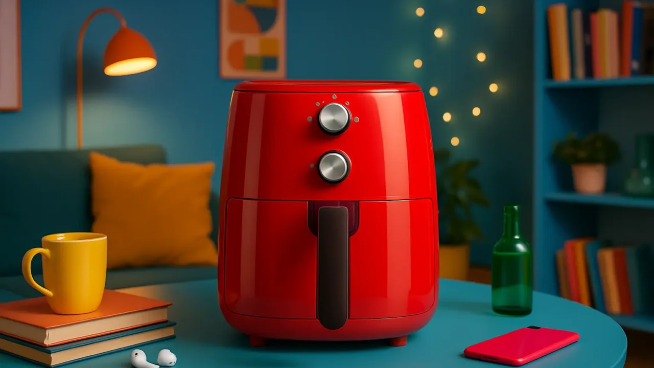 Guia de Compra: 6 Melhores Air Fryers Vermelhas com Alta Avaliação