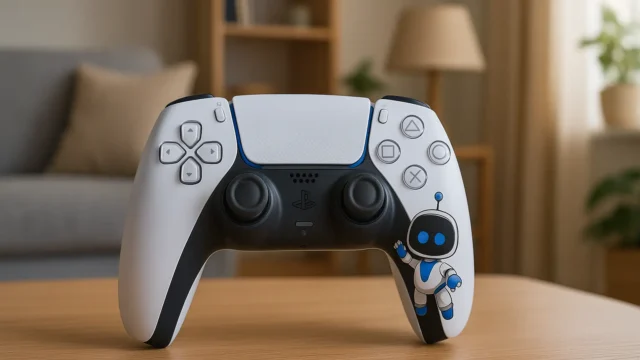 Autonomia top: 6 DualSense PS5 ASTRO BOT com carregamento rápido