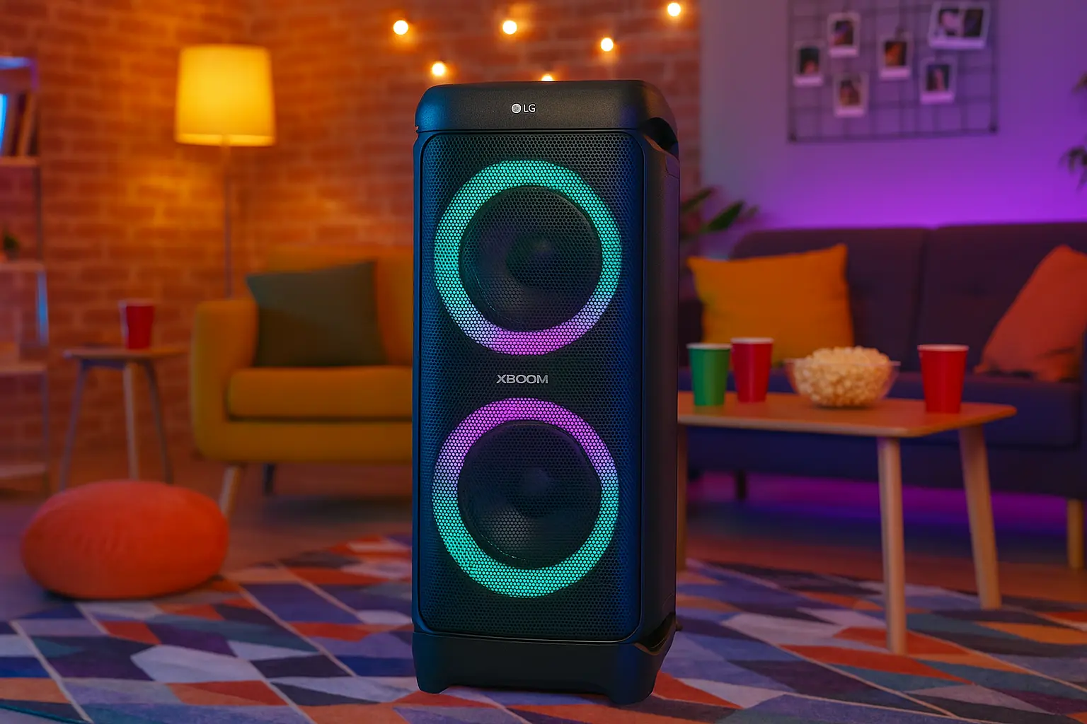 Caixa de som Partybox LG XBOOM XL7S barato e confiável para qualquer bolso