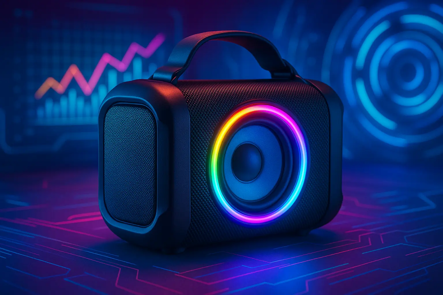 Caixa de Som Bluetooth Ex Bass Flash fica 4% mais barata na Amazon