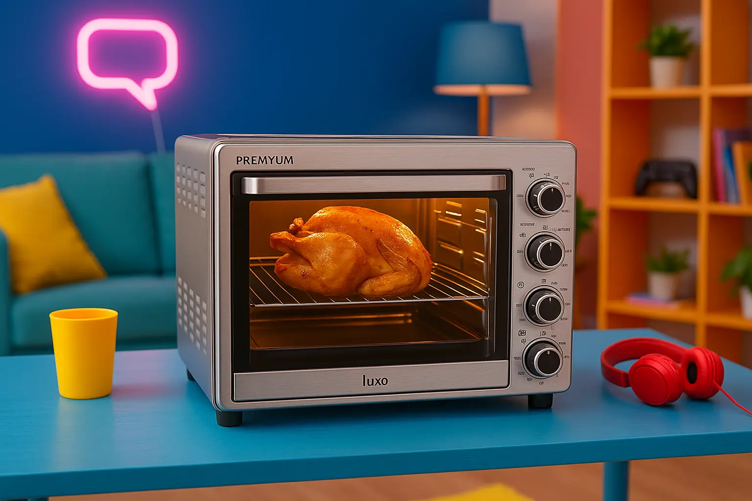 Forno Elétrico Luxo Premyum 2.4 tem 10% de desconto na Amazon