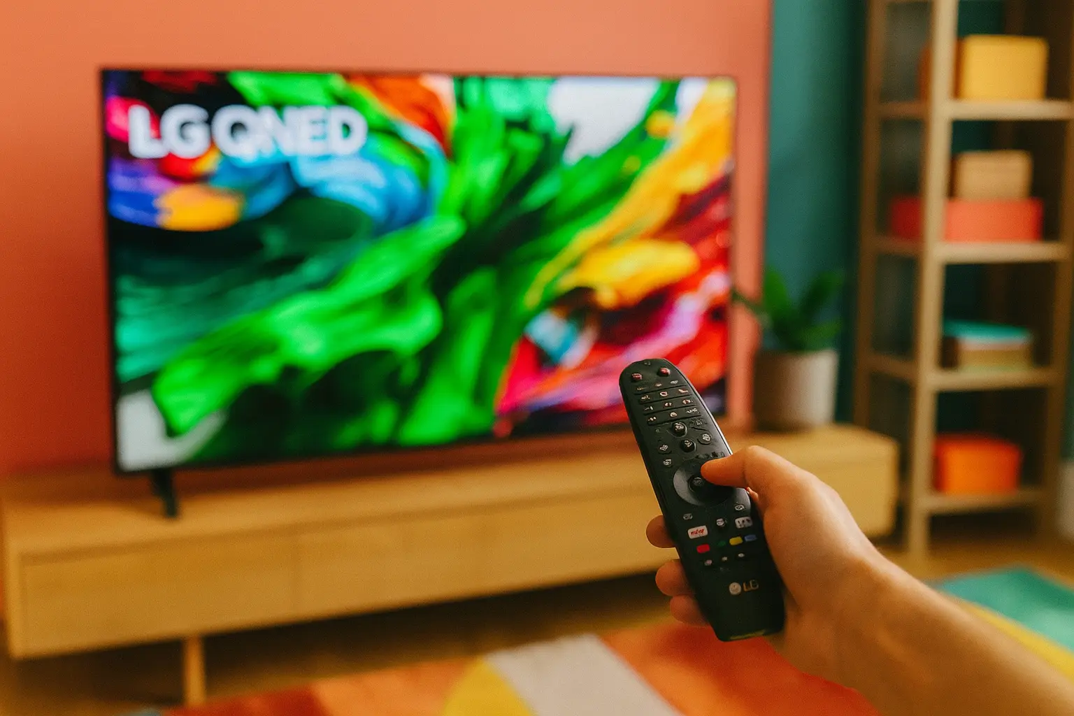 Smart TV LG QNED 55" com 14% OFF: menor preço verificado hoje na Amazon