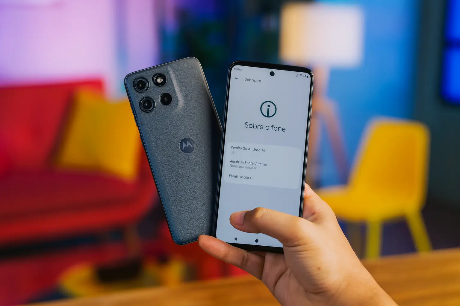 Smartphone Motorola Moto g15 tem 11% OFF em até 12x na Amazon