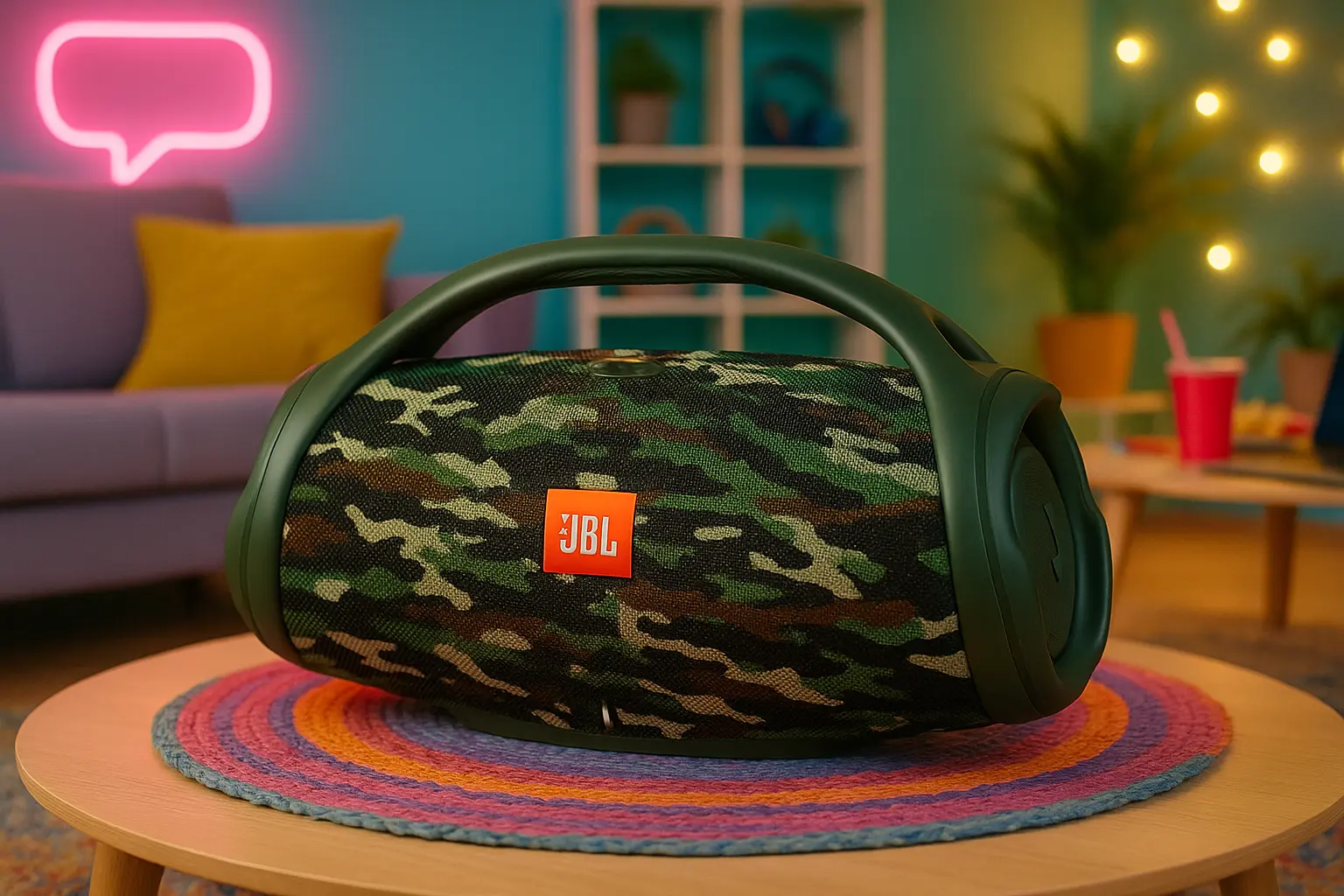 Melhor JBL Boombox 4 camuflada com som potente em 2025