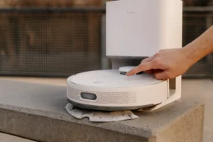 3 robôs aspiradores Xiaomi que passam pano