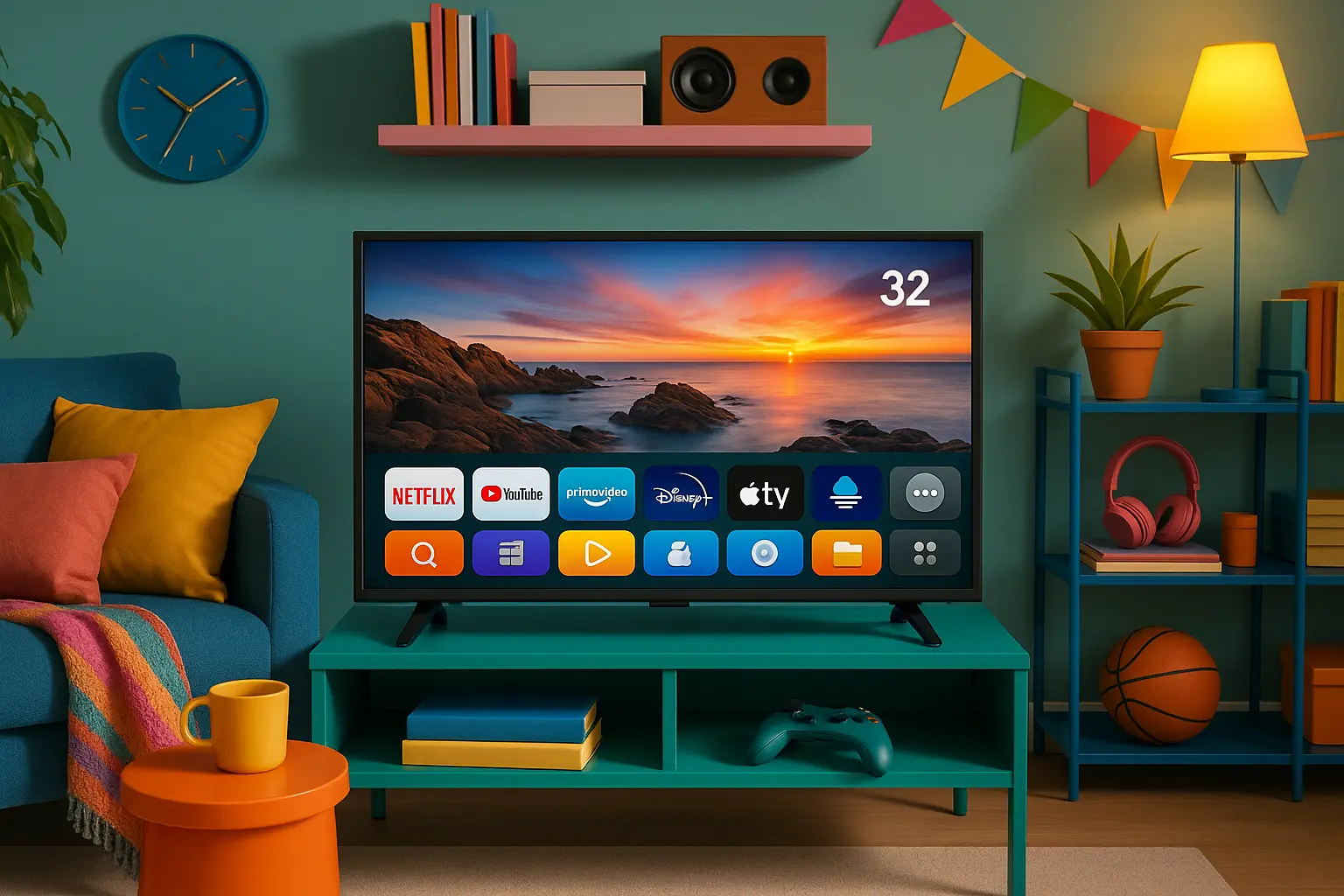 6 Melhores TV 32 Smart com Tecnologia de Ponta 09/11/2025 00:00:46