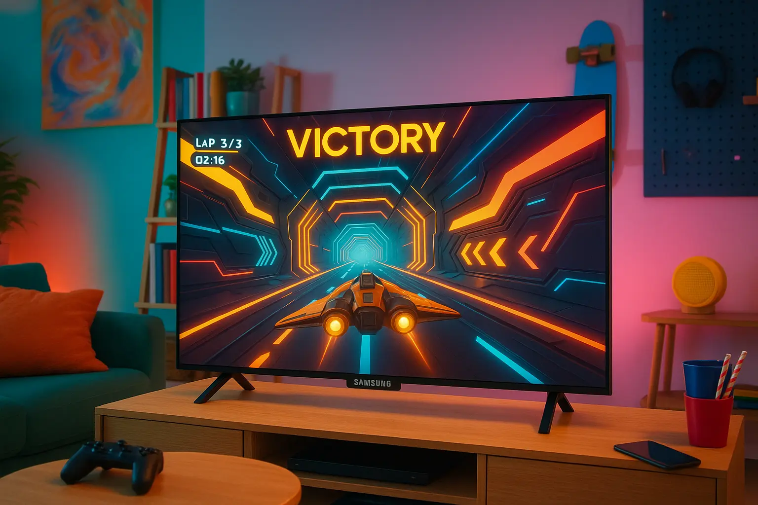 Melhor TV Samsung smart gaming com painel avançado em 2025