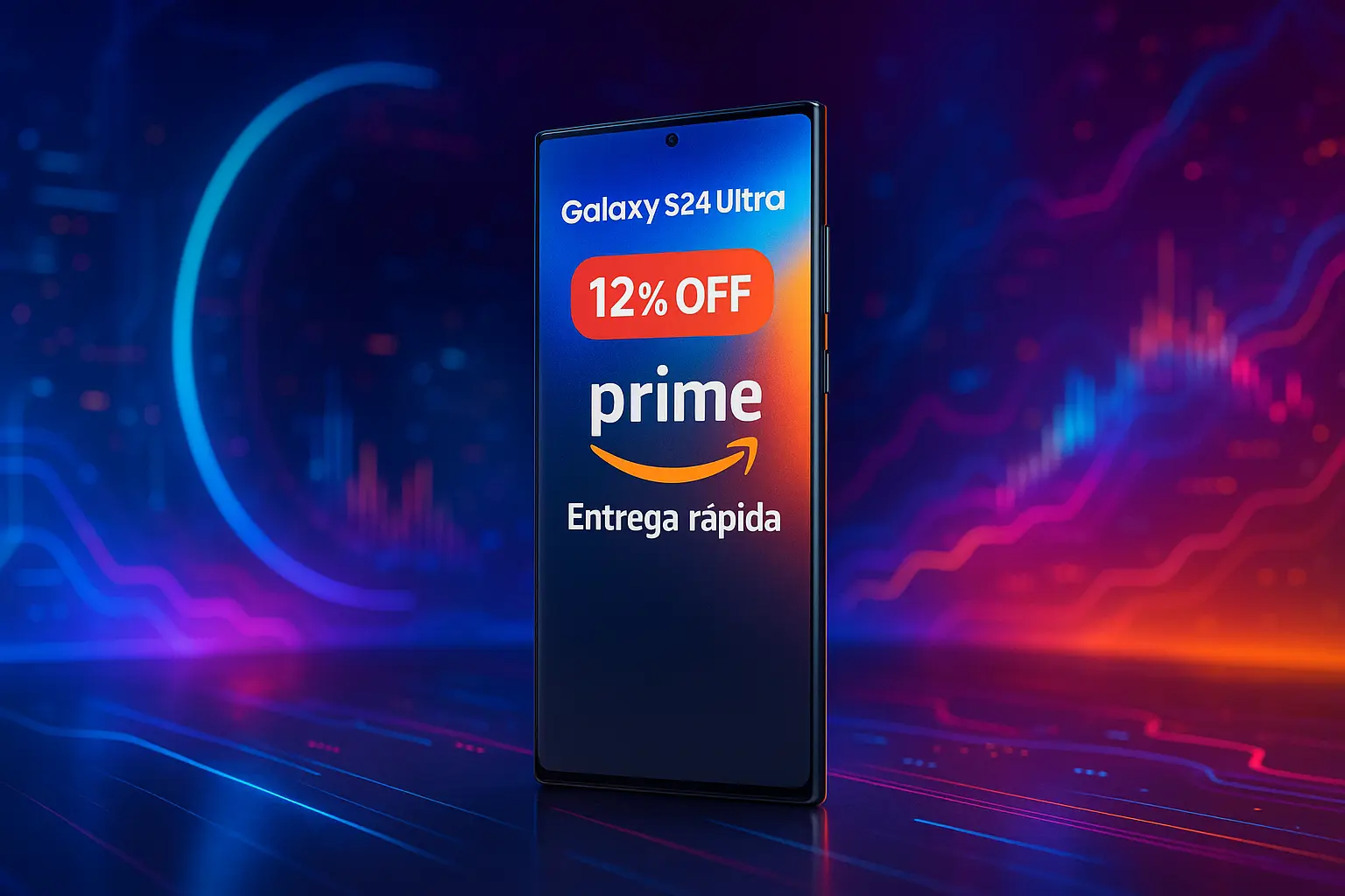 Galaxy S25 Ultra 5G com 12% OFF e entrega rápida Prime na Amazon
