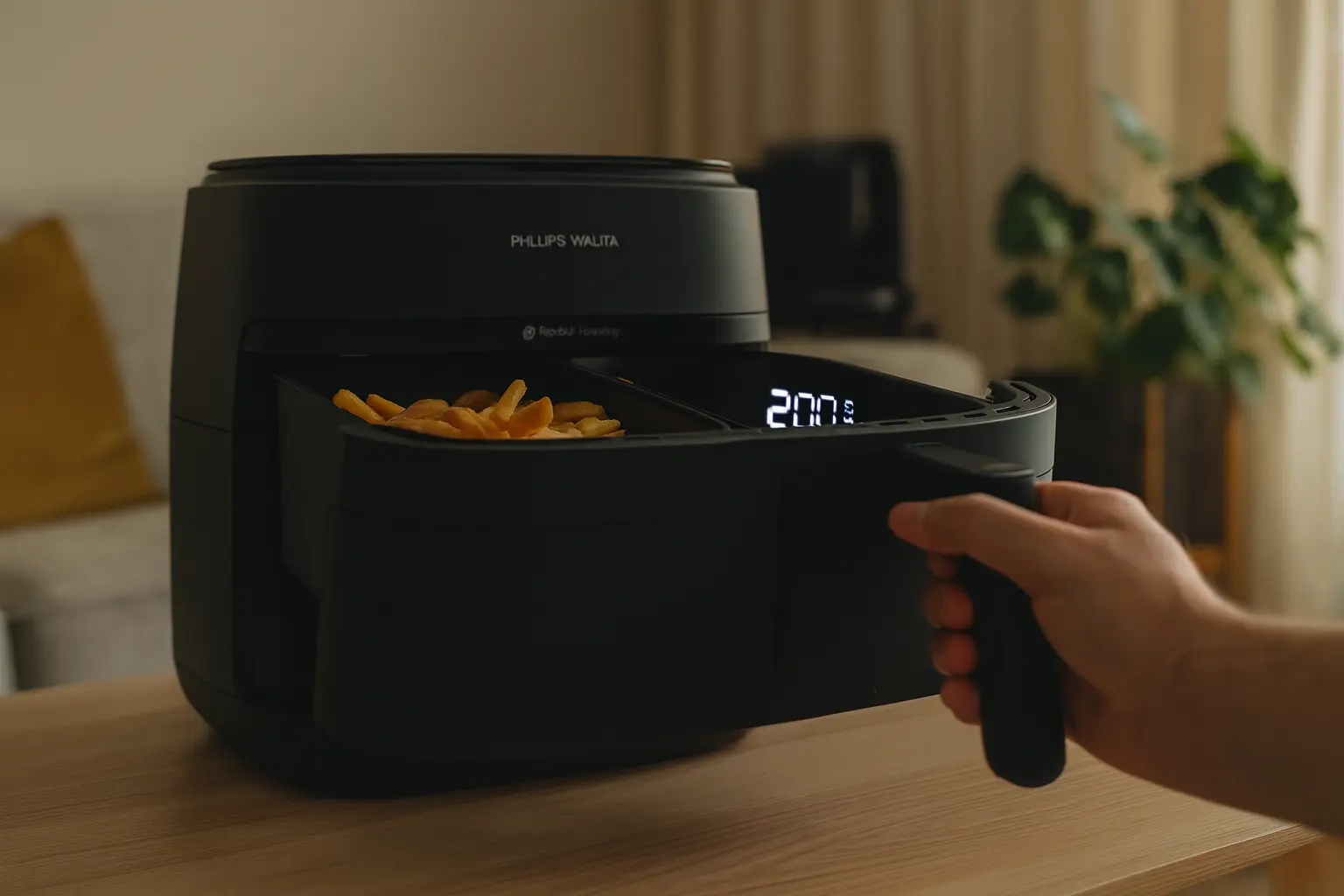 Fritadeira Airfryer Série 1000 tem 10% OFF em até 12x na Amazon