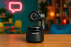 Webcam OBSBOT Tiny 2 Lite 4K com IA por menos de R$ 1.075 na Amazon