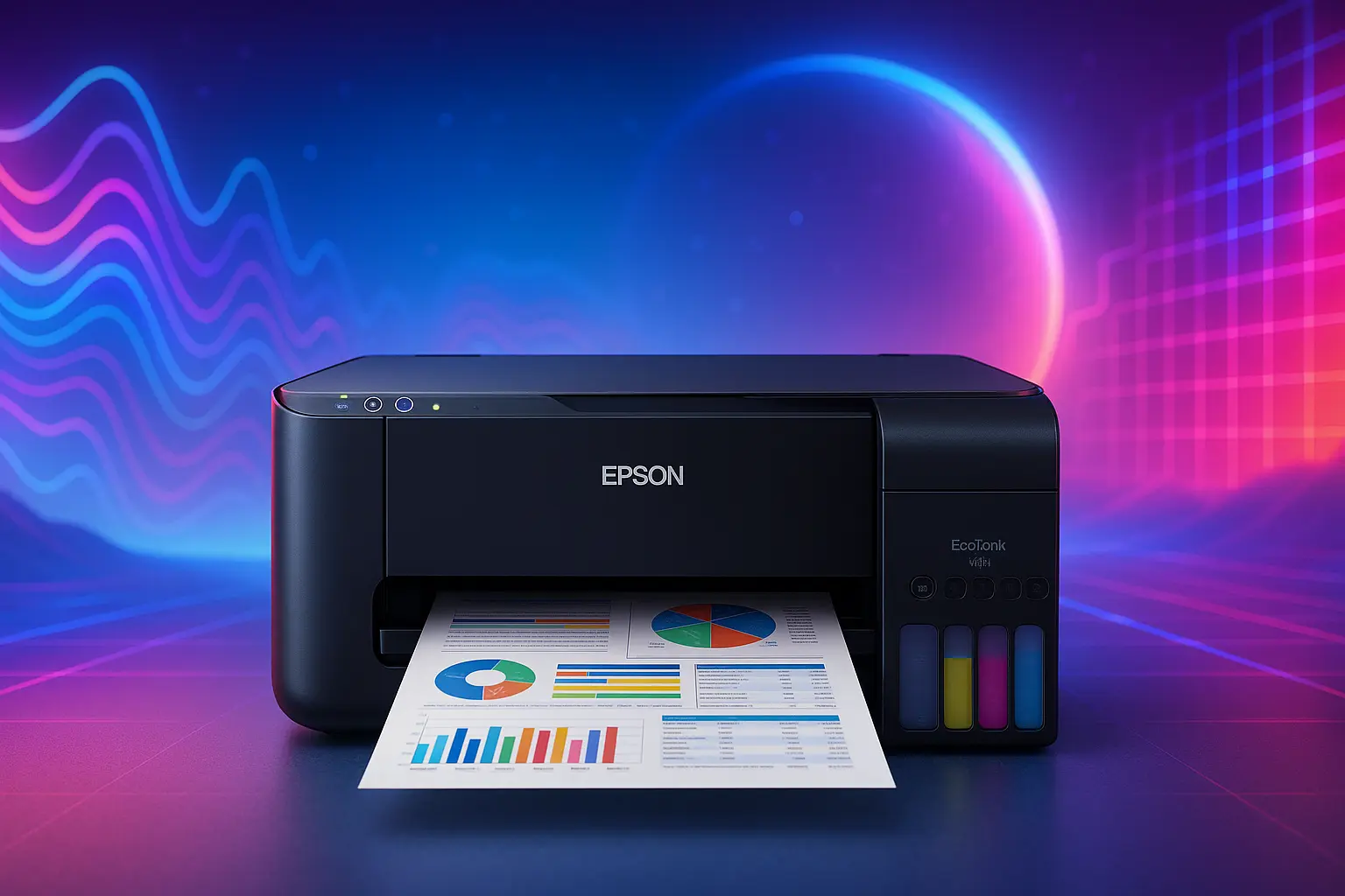 Tela infinita: 6 impressoras Ecotank com display premium