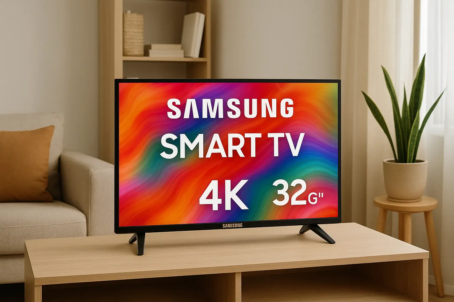 Garantia estendida: 6 Samsung Smart TV 4K 32 com suporte VIP