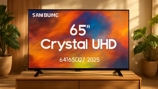 Samsung Smart TV 65" Crystal UHD 4K U8100F 2025: 3 modelos incríveis para qualquer bolso