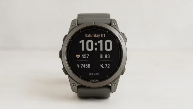 Som imersivo: 6 Garmin Fenix 8 Pro Sapphire Solar Titanium com áudio de qualidade