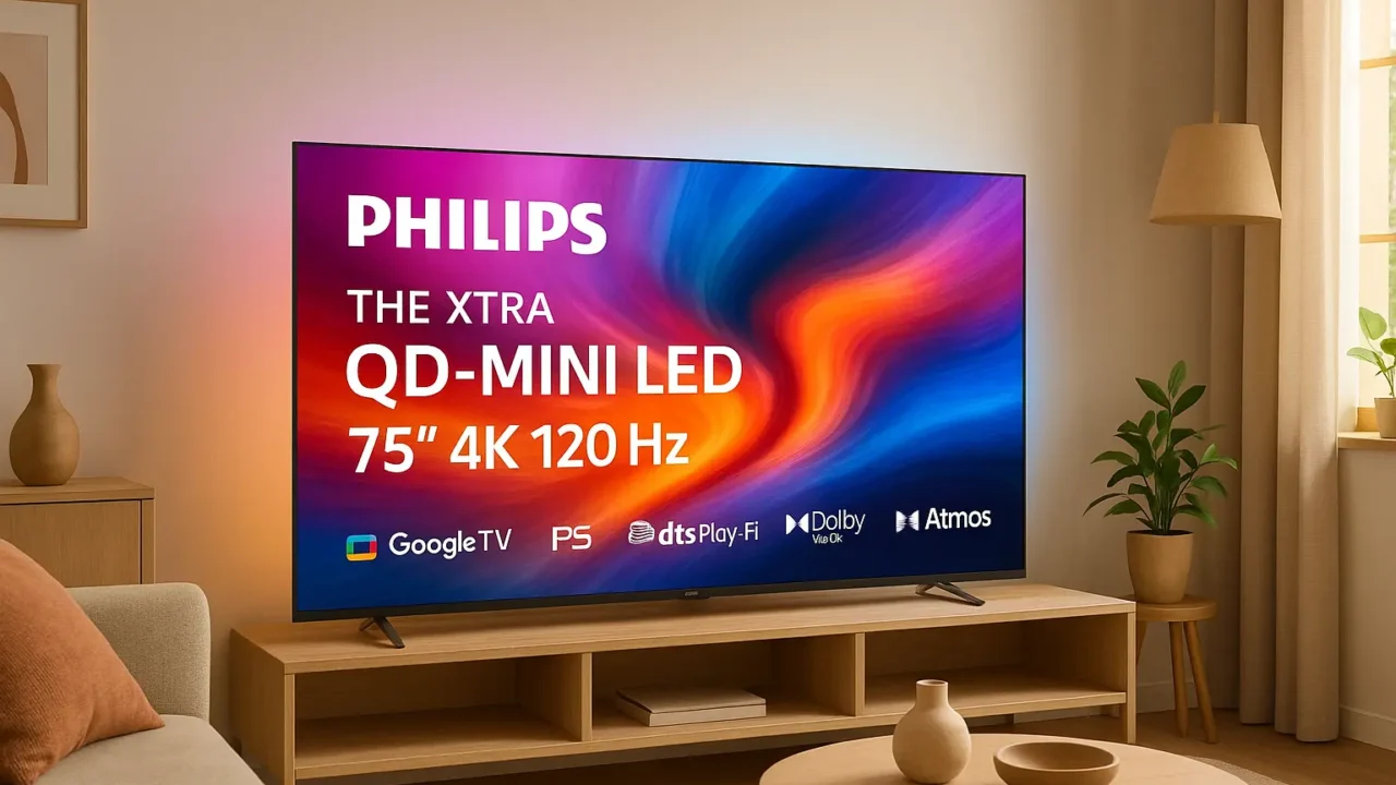 PHILIPS Smart TV The Xtra QD-Mini LED: 3 modelos para qualquer bolso