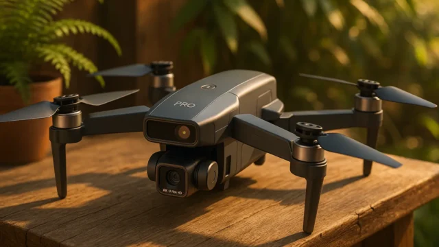 Som imersivo: 3 drones com câmera 4K e áudio de qualidade