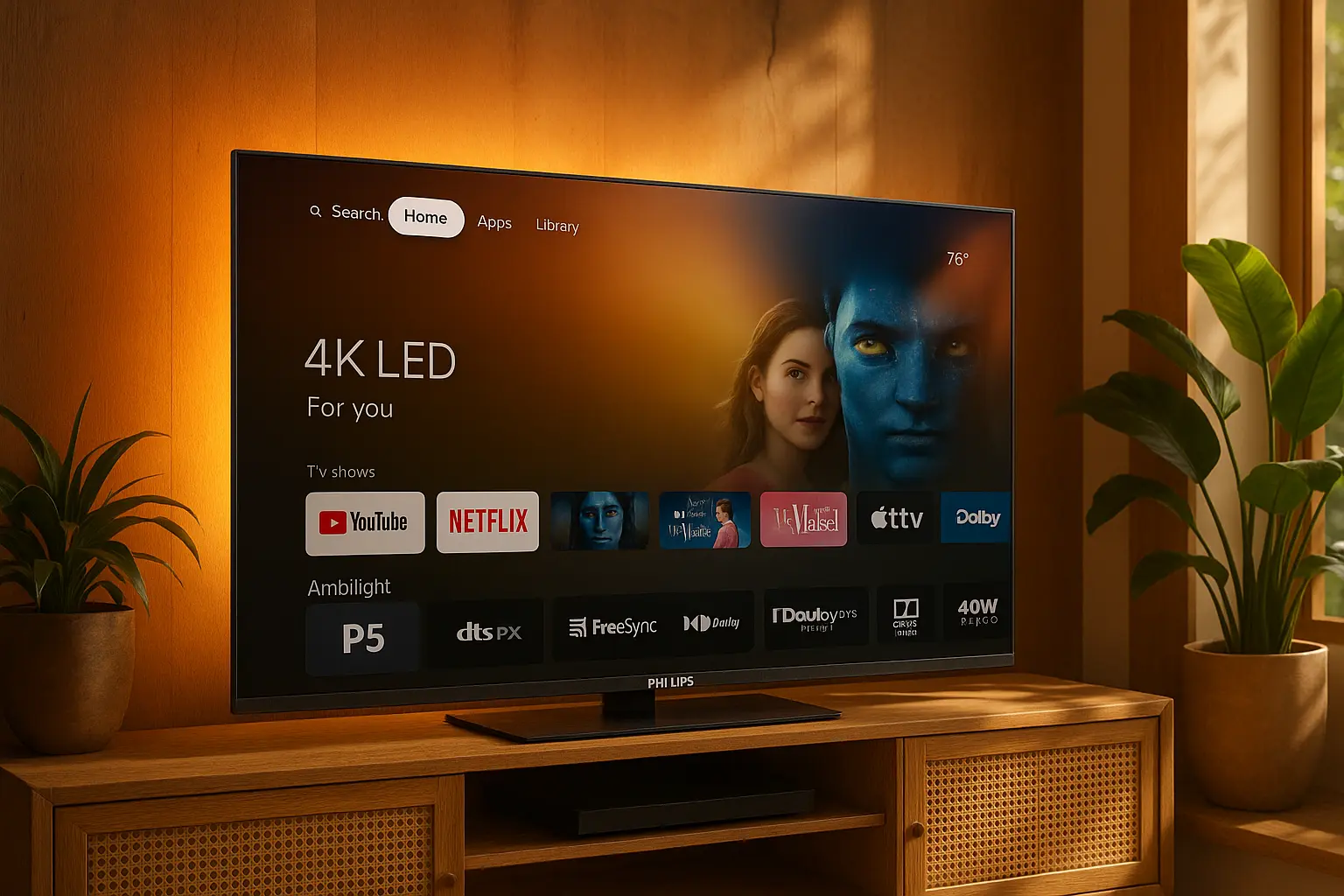 Sob medida para home theater: 3 Smart TVs Philips The Xtra QD-Mini LED ideais