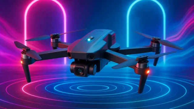3 drones prontos para viagem com bateria duradoura