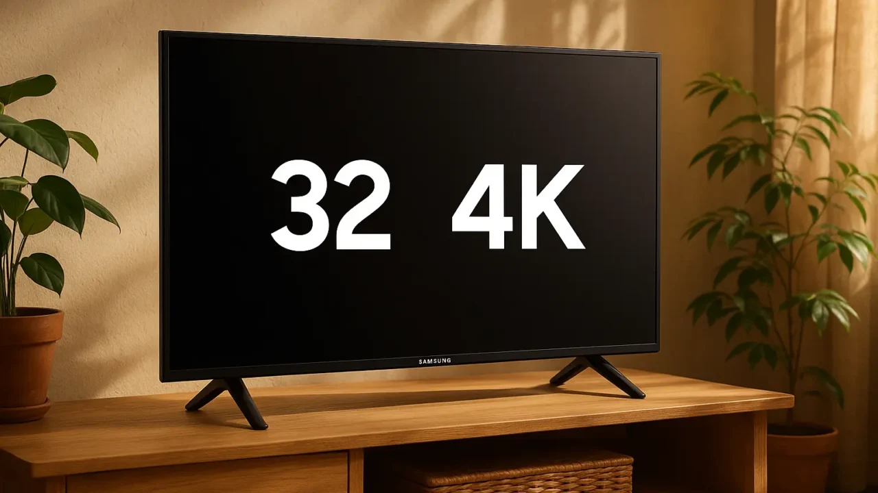Guia de Compra: 6 Melhores Smart TV 32 4K Samsung com Estoque no Brasil