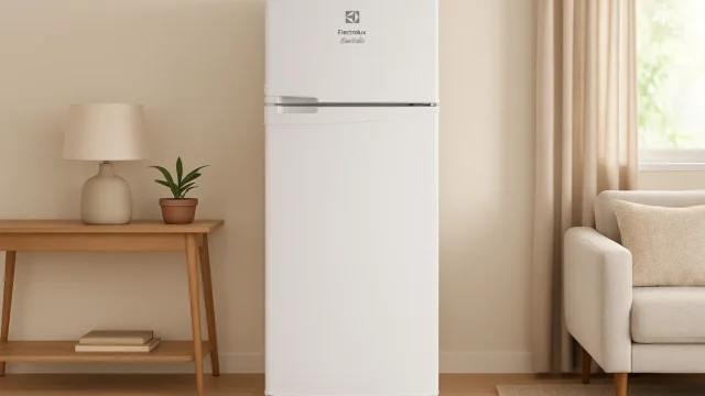 Som imersivo: 3 Geladeira Electrolux Cycle Defrost 260L Super Freezer Duplex Branca (DC35A) - 127 Volts com áudio de qualidade
