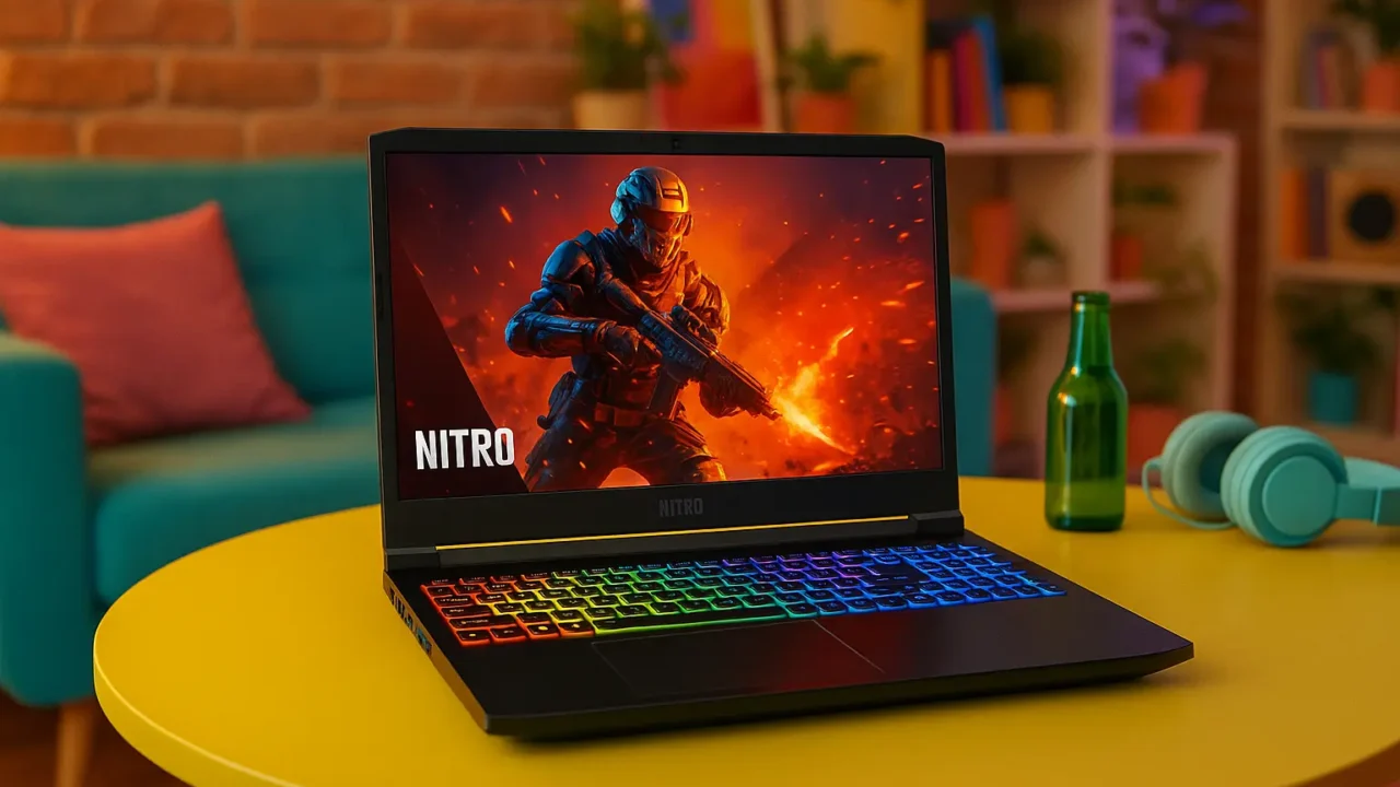 Som imersivo: 6 notebooks gamer Acer Nitro V com áudio de qualidade