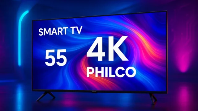 Melhor smart tv 55 4k philco custo-benefício