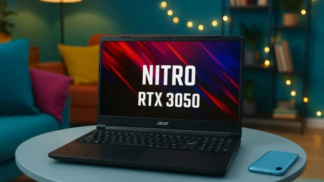 6 Notebooks Acer Nitro V15 prontos para viagem com bateria duradoura