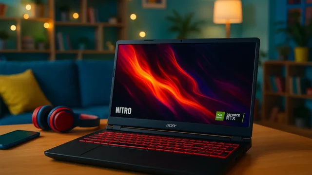 Autonomia top: 6 Acer Nitro V15 com RTX 4050 e carregamento rápido