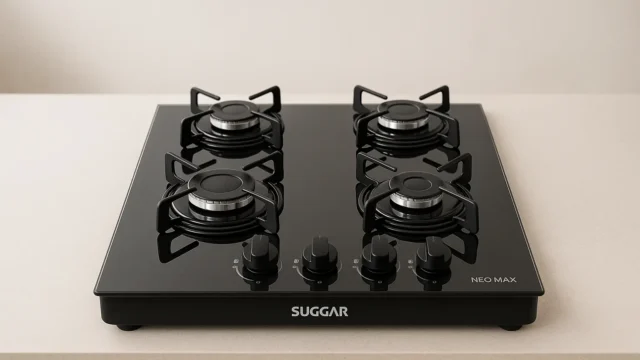 Melhor fogão Suggar com mesa de vidro e acendimento automático