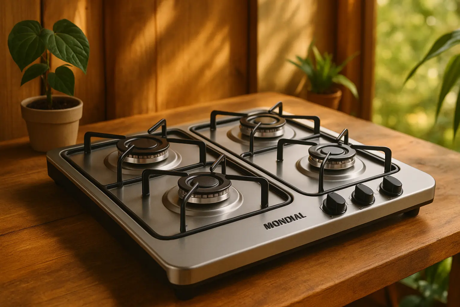 3 melhores cooktops a gás perfeitos para famílias modernas