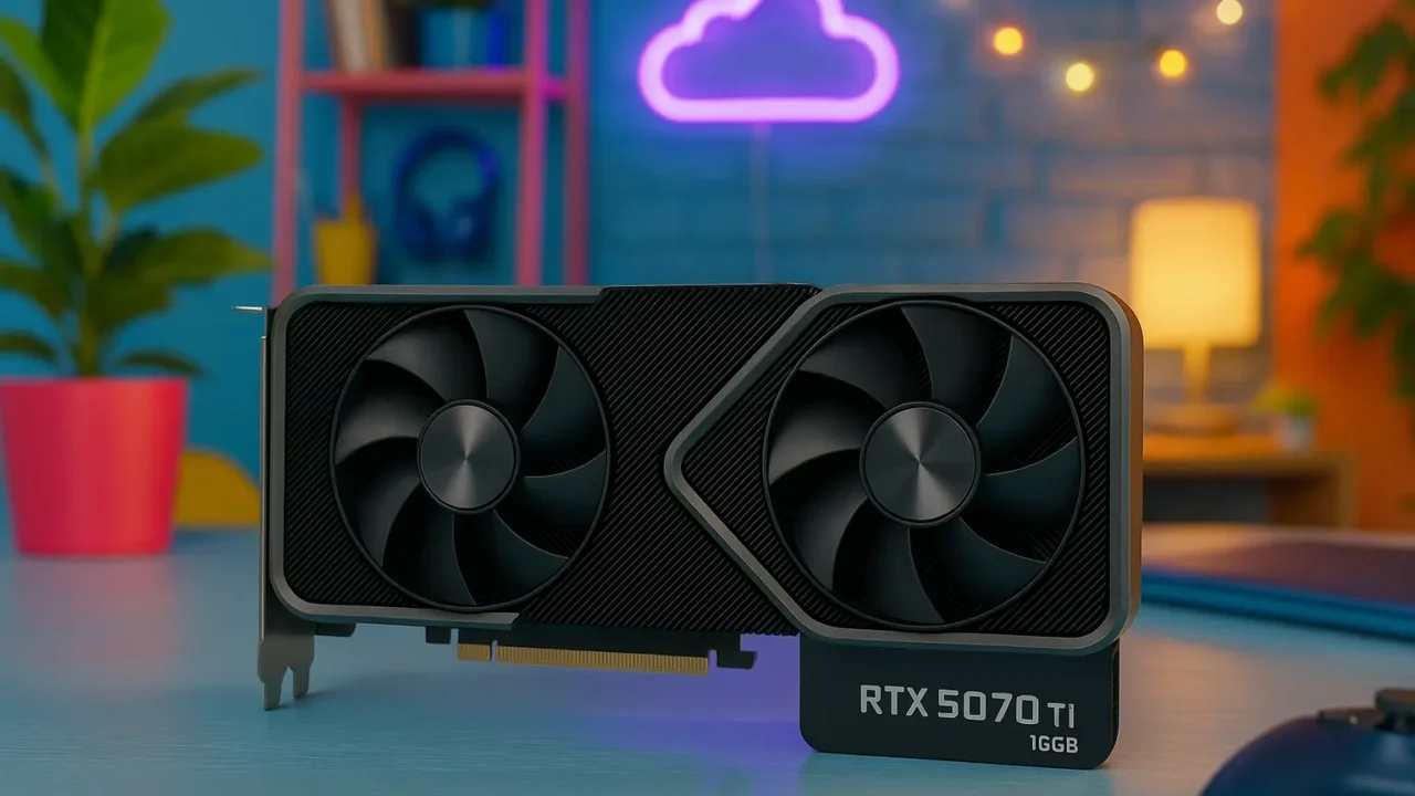 6 GeForce RTX 5070 Ti 16G com desempenho de ponta