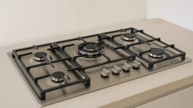 Autonomia top: 3 cooktops 5 bocas com carregamento rápido