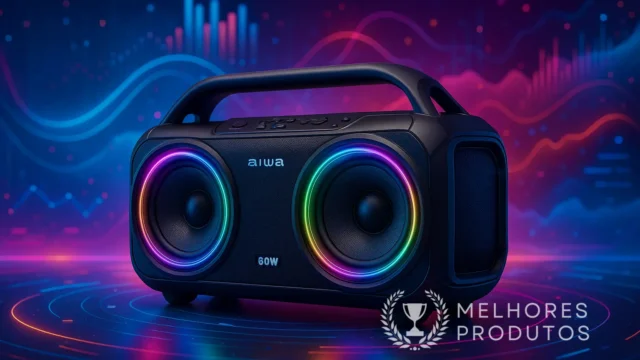 Caixa de Som Boombox Plus AIWA 200W: 13% OFF e em até 10x na Amazon
