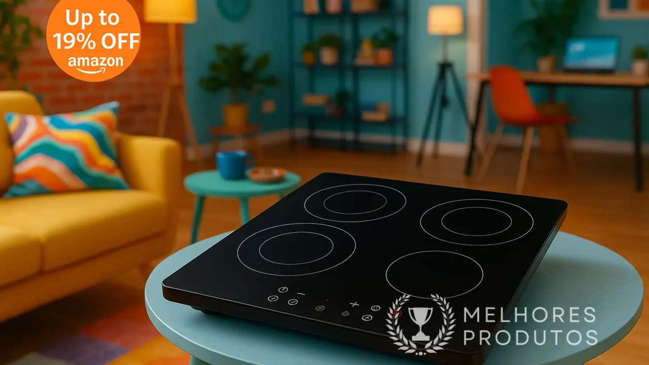 Cooktop de Indução com até 19% OFF, confira o desconto na Amazon