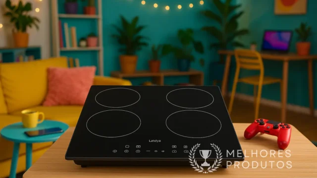 Cooktop de Indução 4 Bocas Latdya tem 12% OFF com oferta em até 12x na Amazon