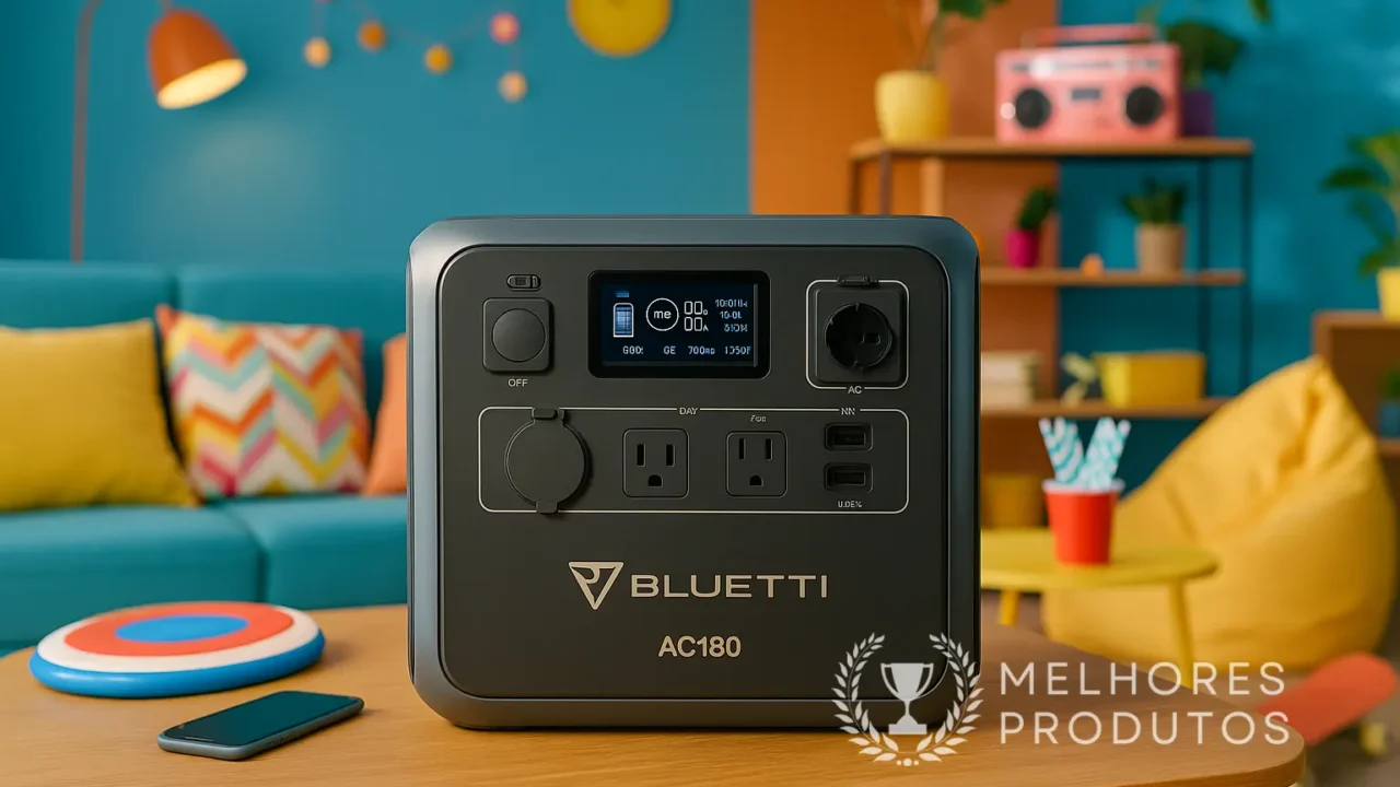 BLUETTI AC180: 21% OFF e R$ 5.999 em até 12x na Amazon