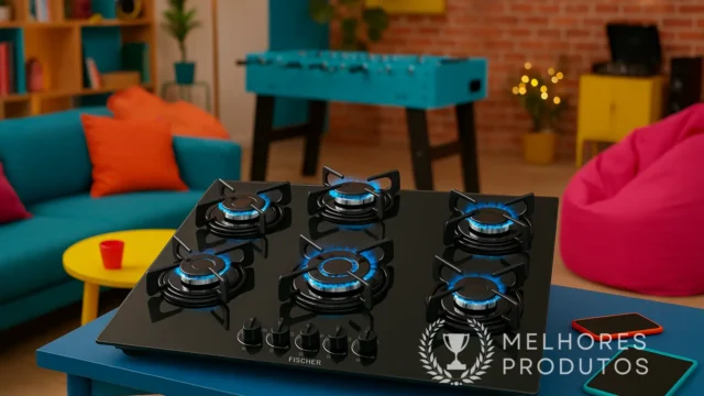 Cooktop Fischer 5 Bocas tem 15% de desconto em até 10x na Amazon