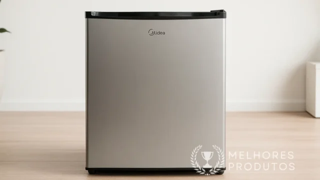 Frigobar 93L Inox Midea com até 26% OFF na Amazon, confira