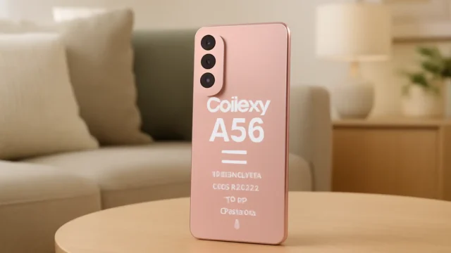 Som imersivo: 3 smartphones Samsung Galaxy A56 5G com áudio de qualidade