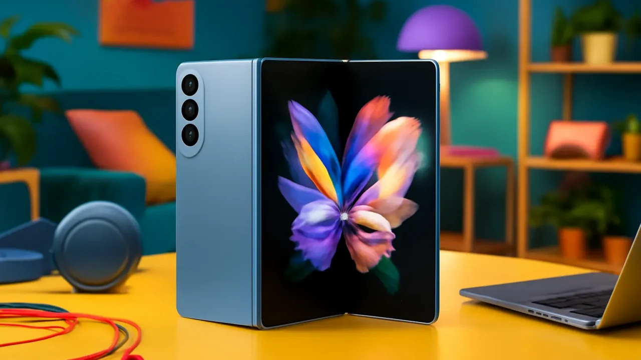 3 Smartphones Samsung Galaxy Z Fold6 prontos para viagem com bateria duradoura