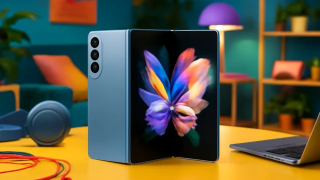 3 Smartphones Samsung Galaxy Z Fold6 prontos para viagem com bateria duradoura