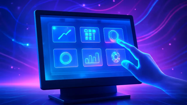 Garantia estendida: 6 Monitores Touchscreen com Suporte VIP