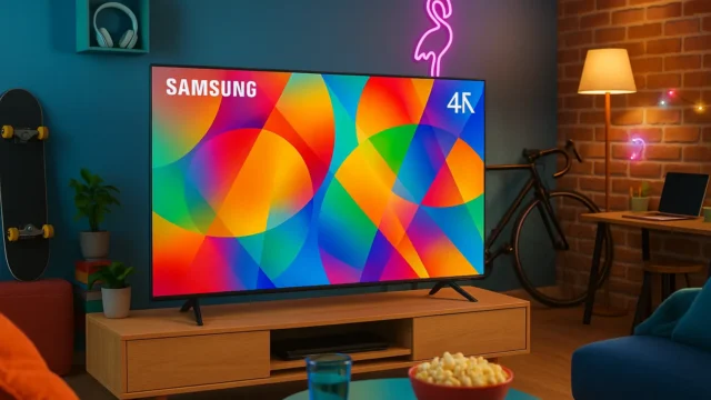 Bateria que dura: 6 TVs Smart 65 polegadas 4K Samsung para um dia inteiro