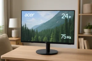 Promoção relâmpago: 6 monitores Acer 24 polegadas 75Hz até R$1.300